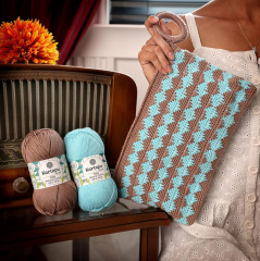 Kartopu Baby Natural El Örgü İpliği 100 gr K418 Koyu Turkuaz