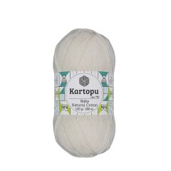 Kartopu Baby Natural El Örgü İpliği 100 gr