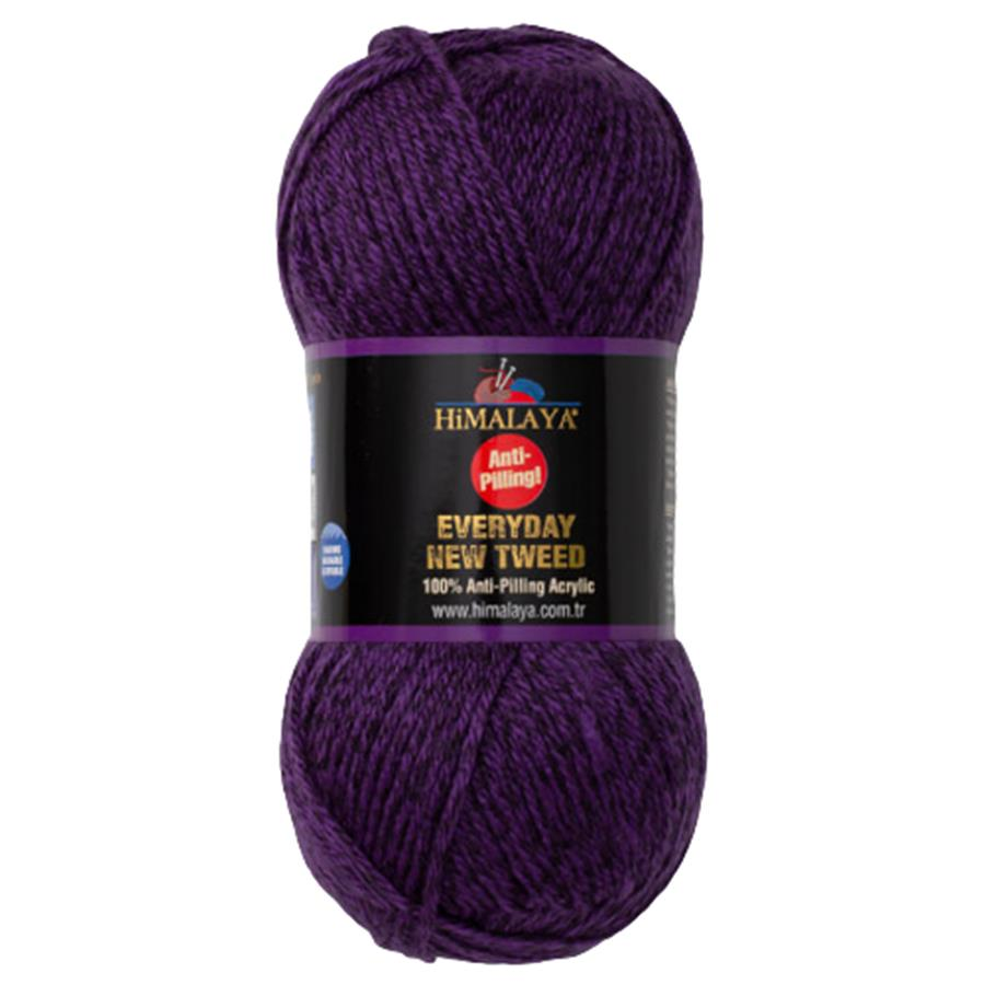 Himalaya Everyday New Tweed El Örgü İpliği 100 gr 75115 Mor