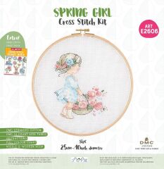 Tuva Kanaviçe Etamin Kiti 25cm E2606