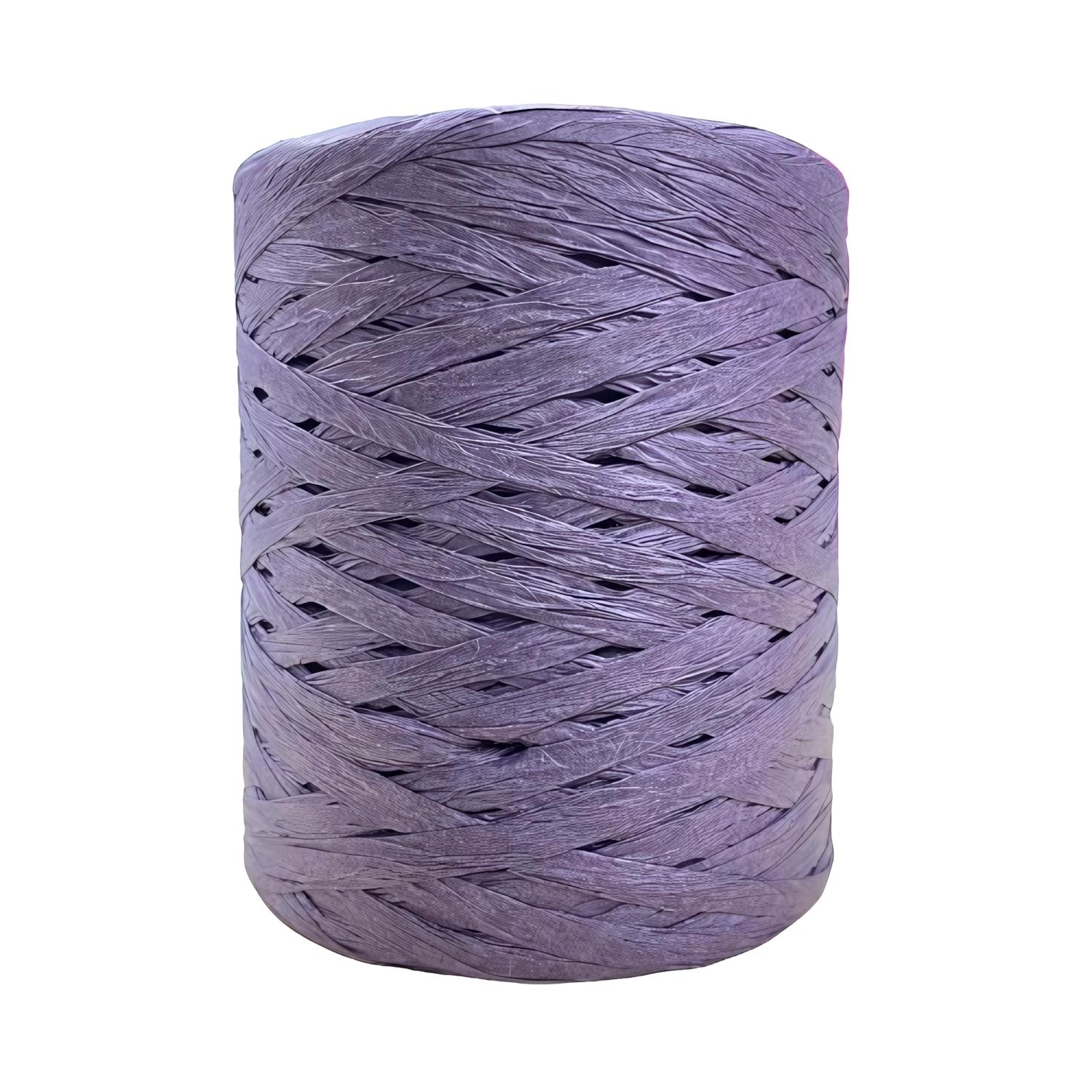 Şık Raffia Rafya Şapka Çanta Kağıt İp 200 gr YZS200 G87 Mor