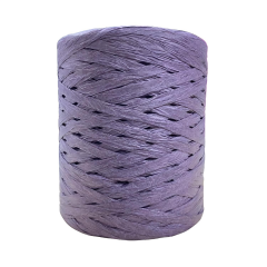 Şık Raffia Rafya Şapka Çanta Kağıt İp 200 gr YZS200 G87 Mor