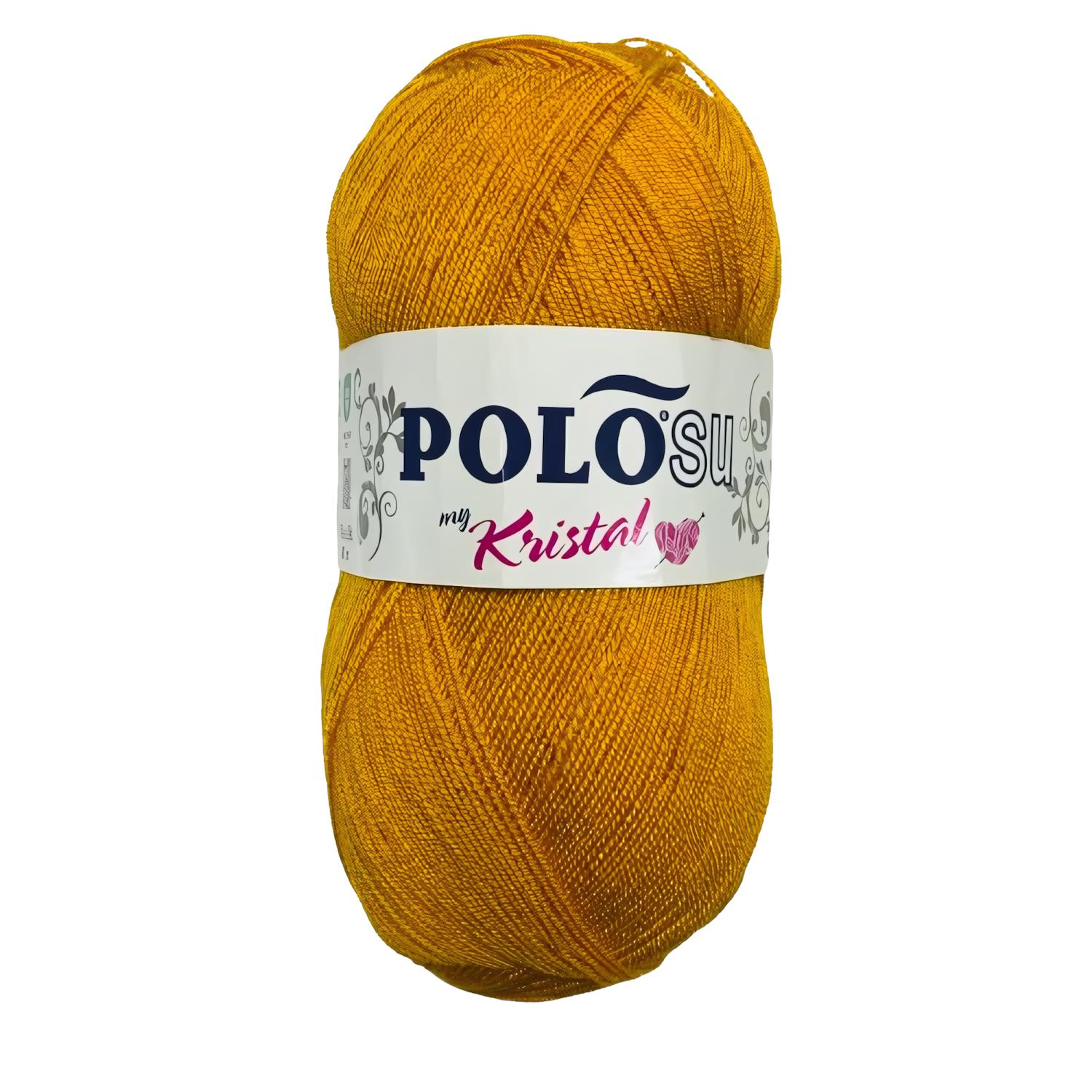 Polosu My Kristal Makina Lif Orlonu İpliği 100 gr 194 Hardal
