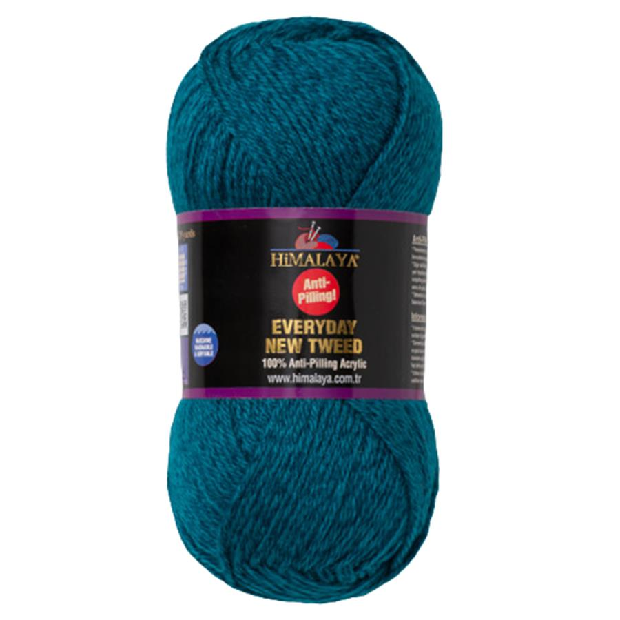 Himalaya Everyday New Tweed El Örgü İpliği 100 gr 75118 Turkuaz
