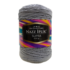 Nazz Supra İnce Mumlu İp 200 gr 08 Siyah