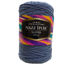 Nazz Supra İnce Mumlu İp 200 gr 09 Kahverengi