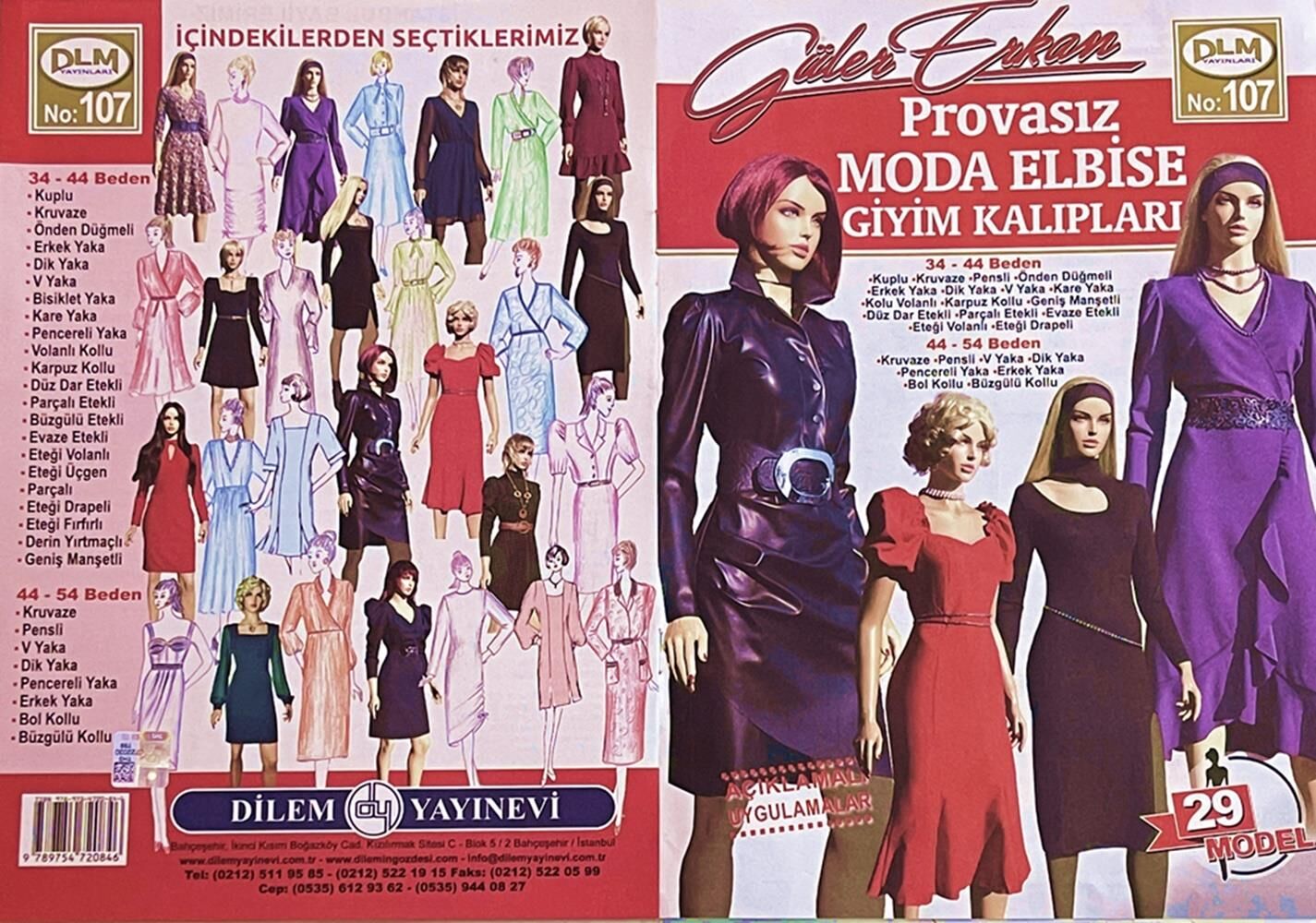 Güler Erkan Provasız Dikiş Kalıpları Dergisi 107