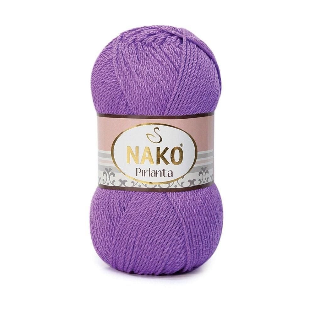 Nako Pırlanta Amigurumi El Örgü İpi 100 gr 1768 Açık Mor