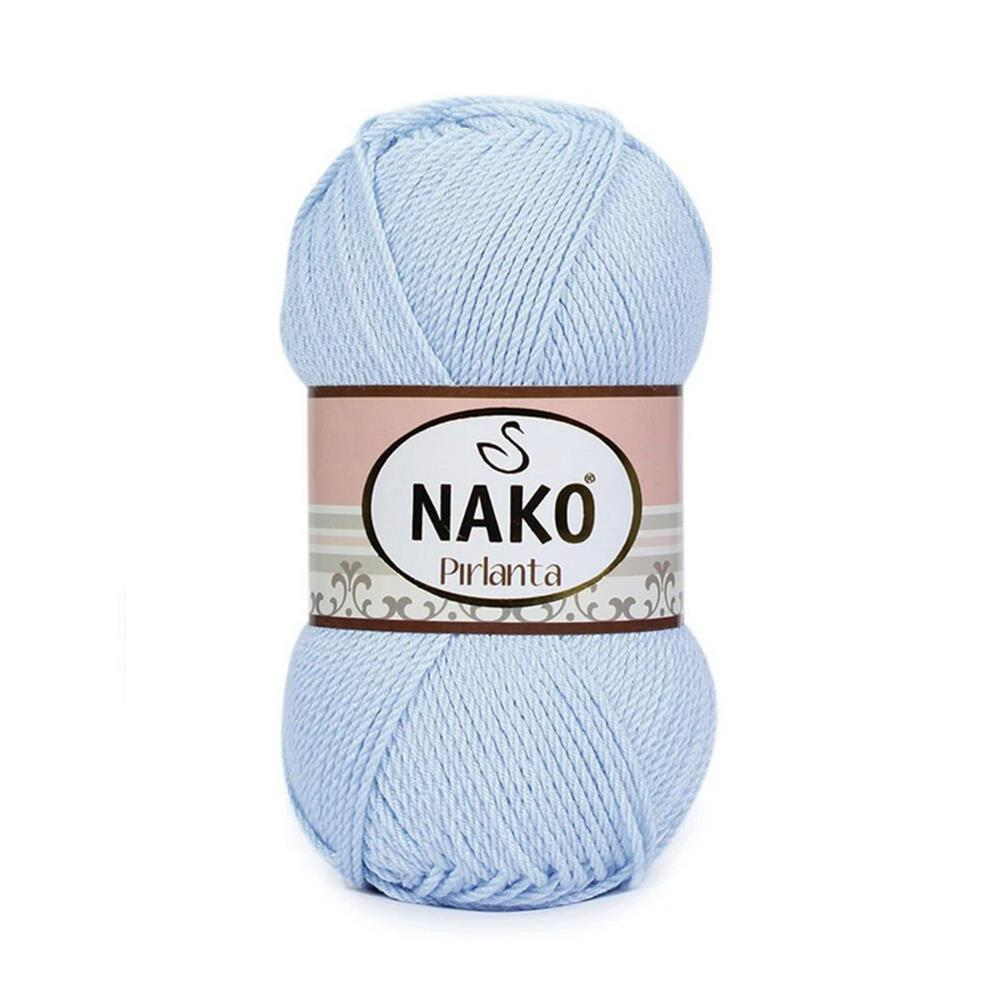 Nako Pırlanta Amigurumi El Örgü İpi 100 gr 1820 Açık Mavi