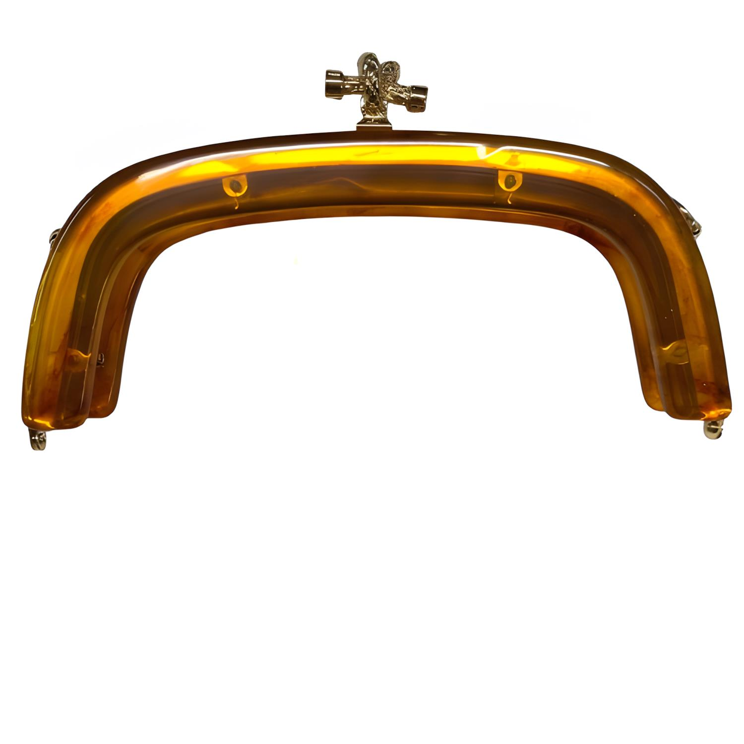 Akrilik Çanta Bursu 21 cm RS21 03 Kehribar