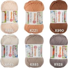 Kartopu Pure Viscose El Örgü İpi Pamuk İpek