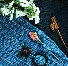 KnitPro Şal İğnesi Broş TWIG