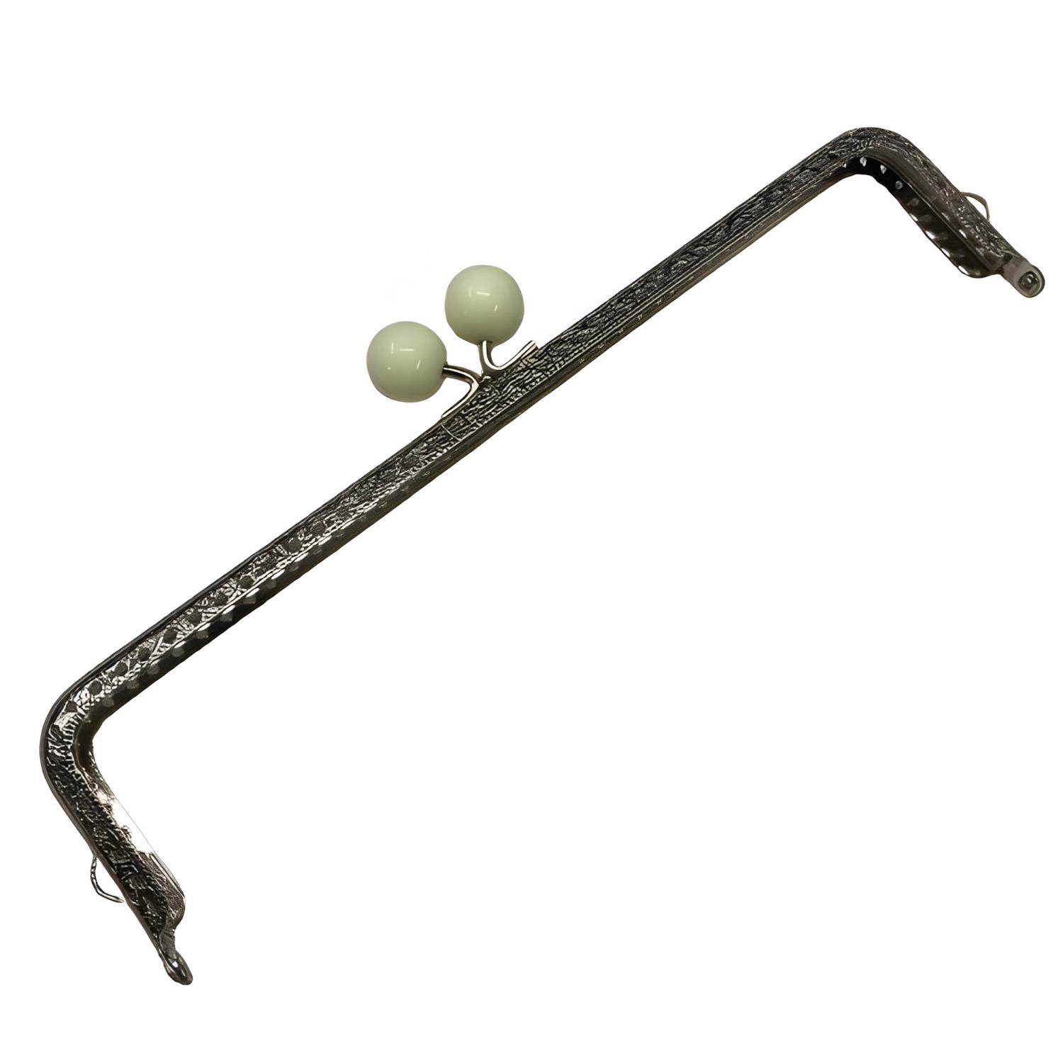 Metal Çanta Sapı Bursu 20.5 cm X1 Beyaz