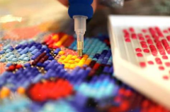 5D Yapışan Boncuk Mozaik Tablo 30*40 cm XQH91559