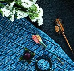 KnitPro Şal İğnesi Broş LILY