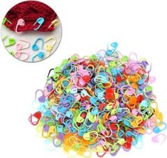 Yün Örgü Plastik Çengelli İğne