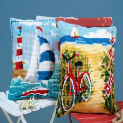 Vervaco İşlenecek Goblen Yastık Etamin Manzara Kiti PN-0148559