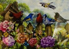 5D Yapışan Boncuk Mozaik Tablo 30*40 cm XQH90122