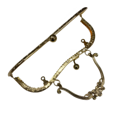 Metal Çanta Sapı Bursu 20.5 cm X3 Gümüş