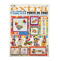 Labores de Ana EXTRA (İspanyolca) Nakış Elişi Hobi Dergisi Sayı 70