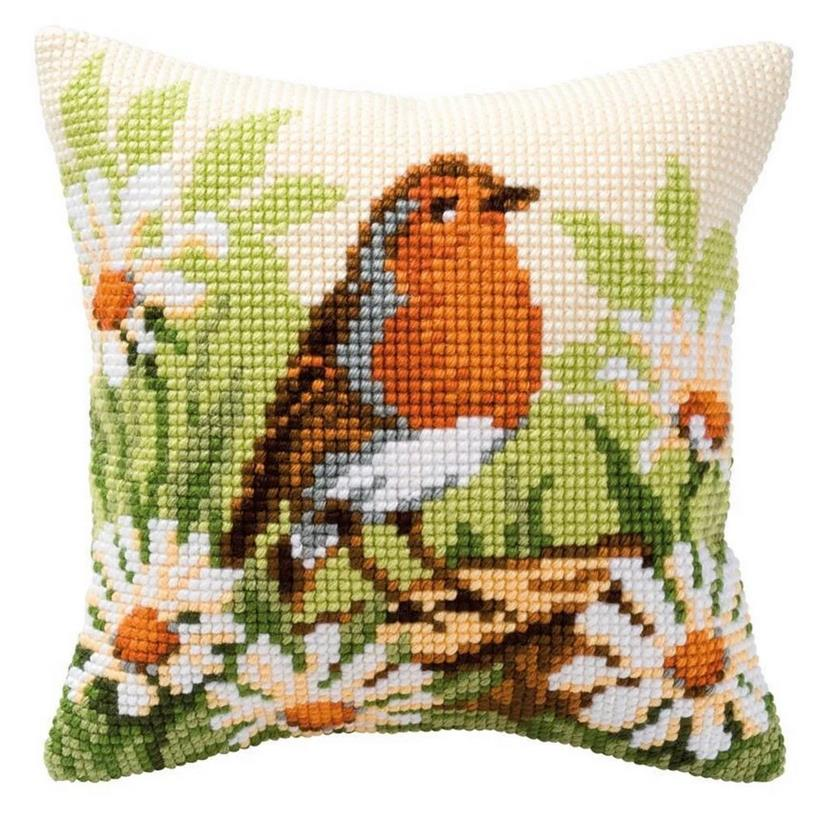Vervaco İşlenecek Goblen Yastık Etamin Kuş Kiti PN-0008480