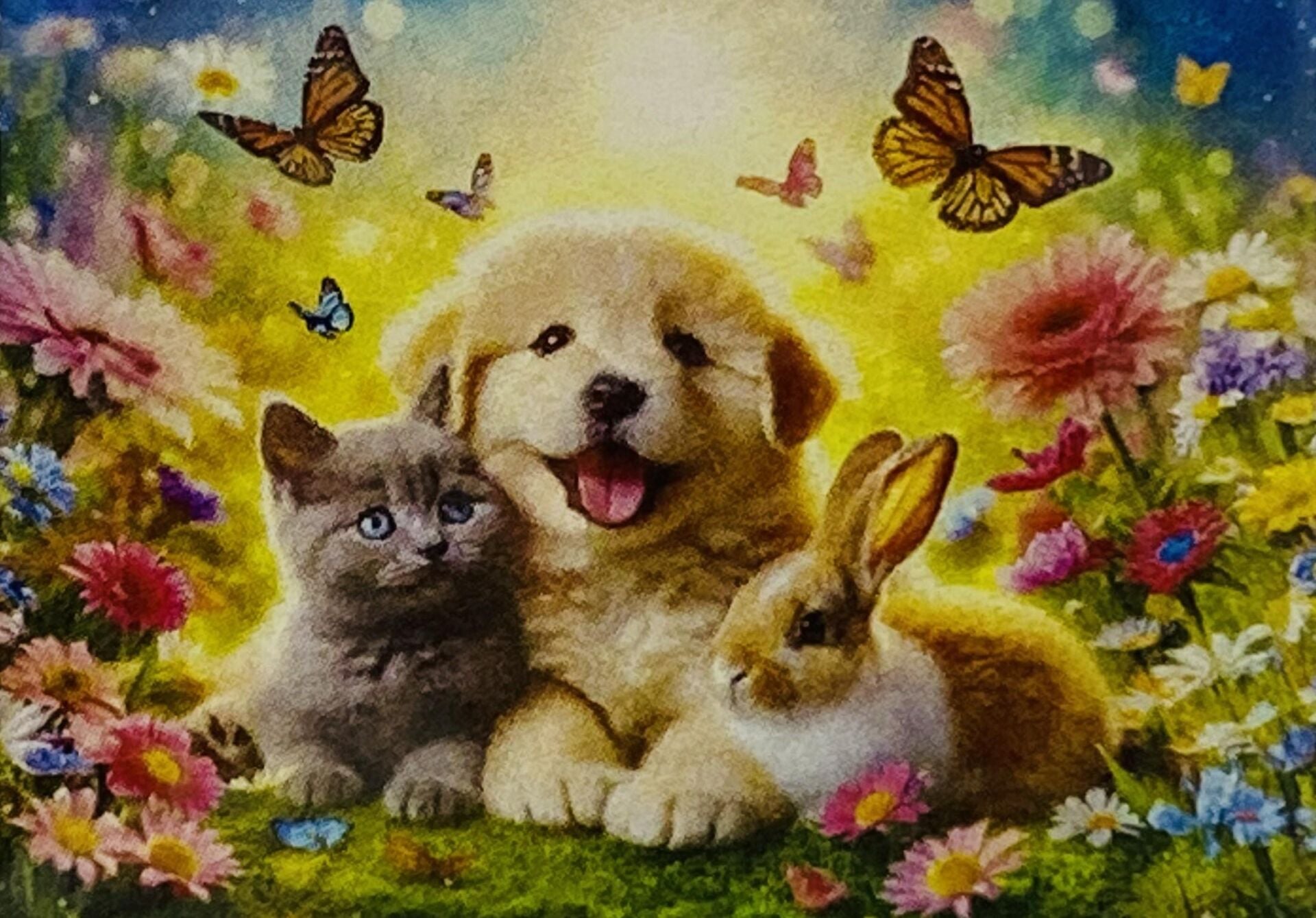 5D Yapışan Boncuk Mozaik Tablo 30*40 cm XQH89652