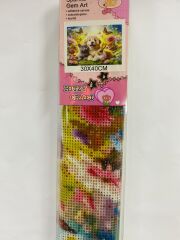 5D Yapışan Boncuk Mozaik Tablo 30*40 cm XQH89652