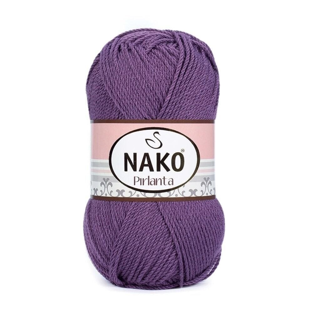Nako Pırlanta Amigurumi El Örgü İpi 100 gr 6684 Açık Mürdüm