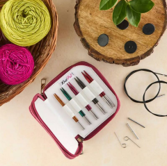 KnitPro Dreamz Deluxe Misinalı Şiş Seti 10 cm 200637