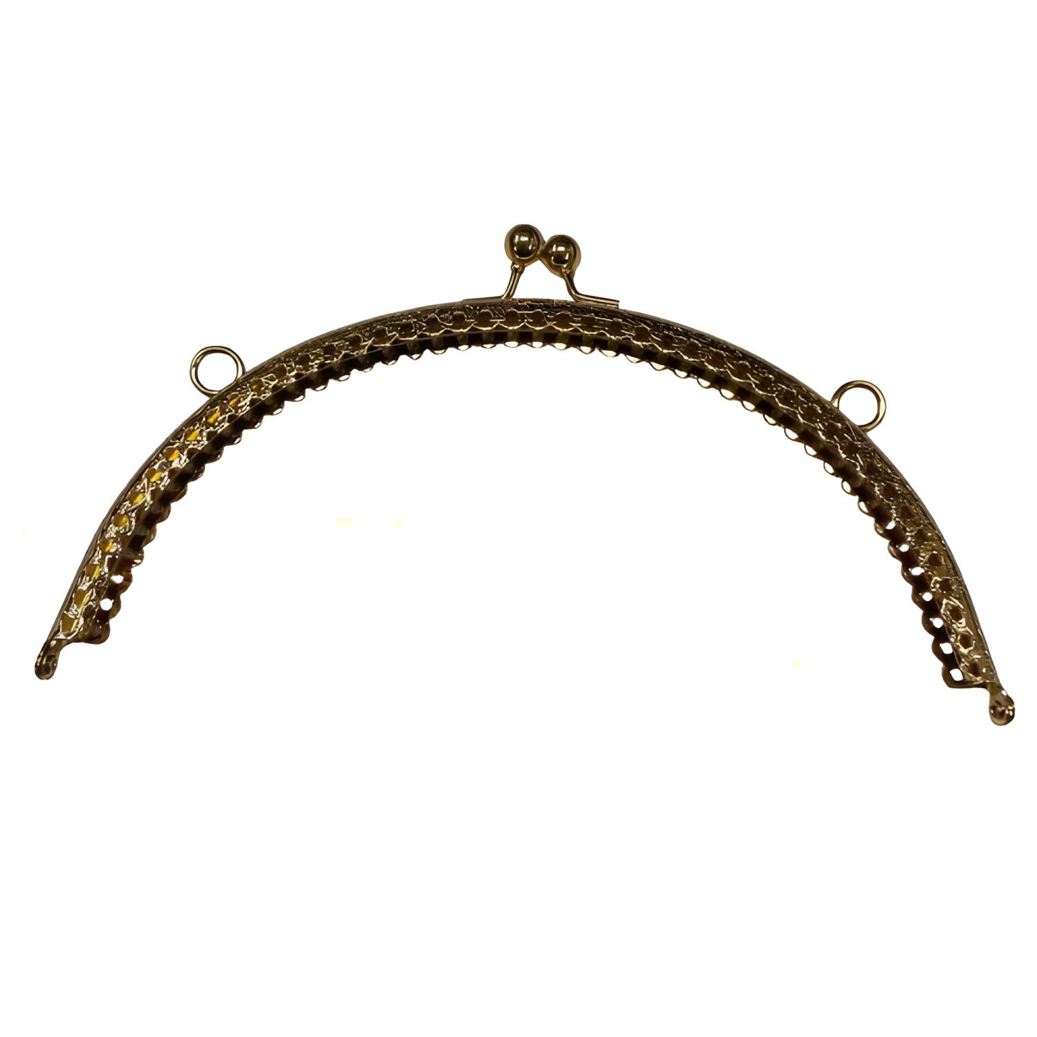 Metal Çanta Sapı Bursu 16 cm X5 Altın