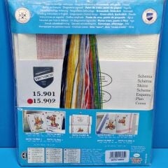 Vervaco 15902 Winnie the Pooh Etamin Kit Pano Tablo