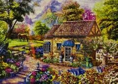 5D Yapışan Boncuk Mozaik Tablo 30*40 cm XQH89381