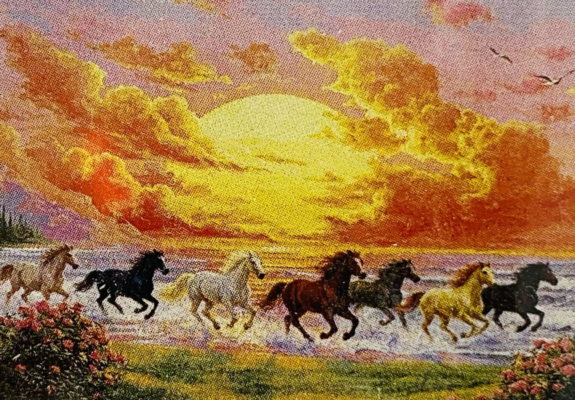 5D Yapışan Boncuk Mozaik Tablo 30*40 cm XQH92229
