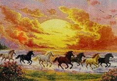 5D Yapışan Boncuk Mozaik Tablo 30*40 cm XQH92229