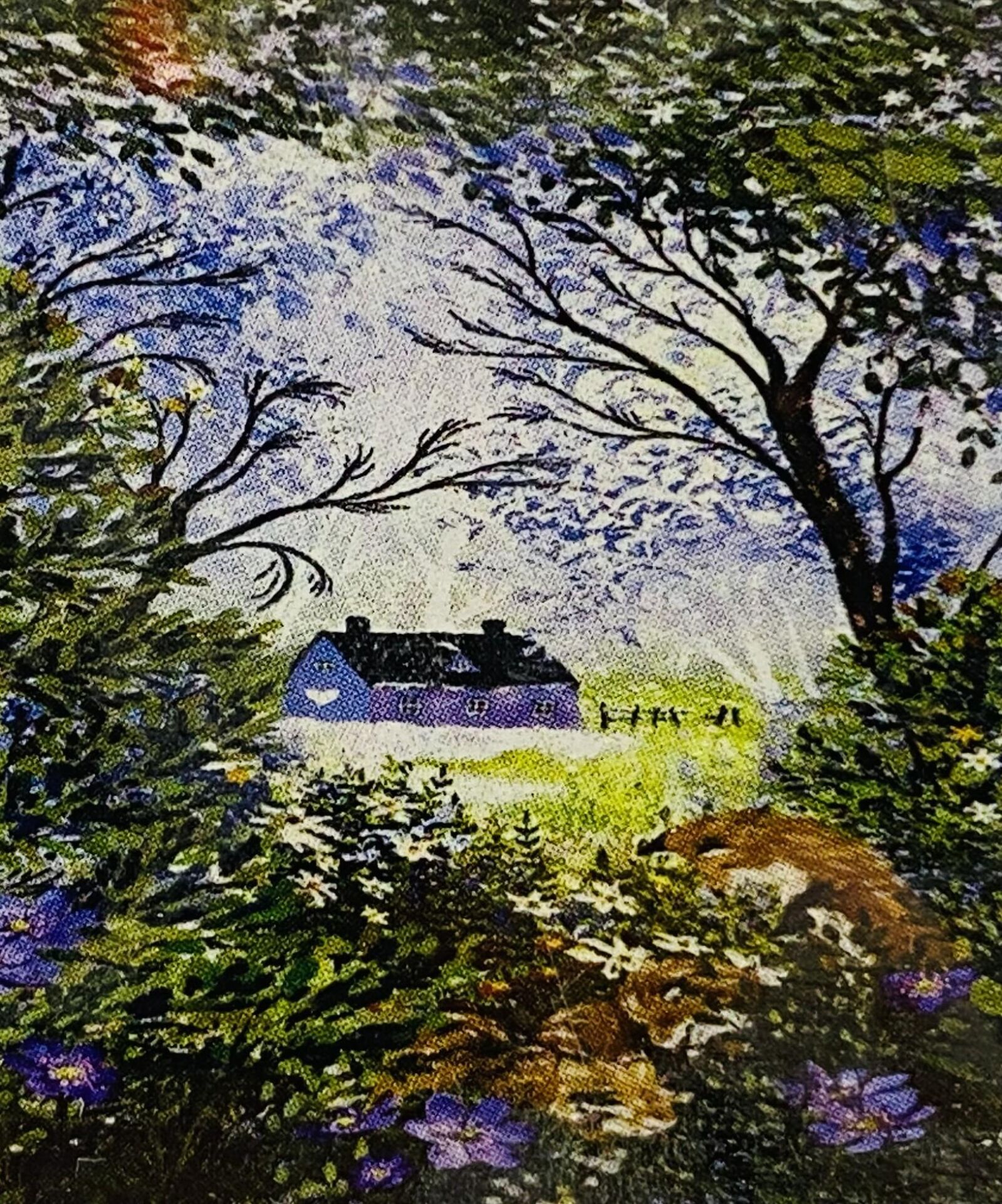 5D Yapışan Boncuk Mozaik Tablo 30*40 cm XQH91572