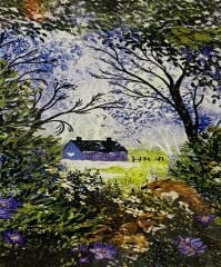 5D Yapışan Boncuk Mozaik Tablo 30*40 cm XQH91572