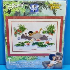 Vervaco 70952 Jungle Book Etamin Kit Pano Tablo