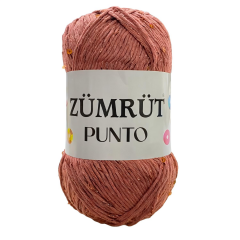 Zümrüt Punto Simli Pullu Koton Cotton El Örgü İpi 100 gr