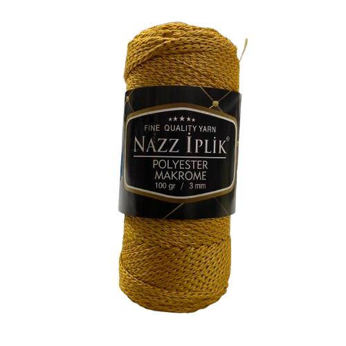 Nazz Polyester Makrome El Örgü İpi 100 gr 04 Altın