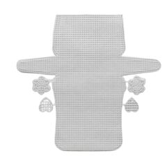 Plastik Kanvas Çanta Şeffaf CTB - 44,5 x 22 cm