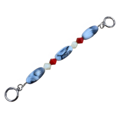 Akrilik Boncuklu Çanta Sapı 25 cm KSA25