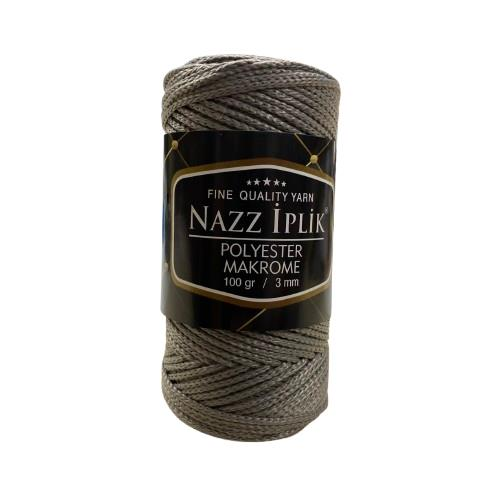 Nazz Polyester Makrome El Örgü İpi 100 gr 05 Gri