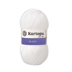 Kartopu Ak-Soft El Örgü İpliği 100 gr K857 Koyu Bej