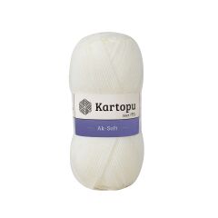 Kartopu Ak-Soft El Örgü İpliği 100 gr K857 Koyu Bej