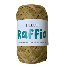 Hello Yumuşak Raffia Rafya 100 gr RFY43 Açık Gri