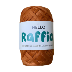 Hello Yumuşak Raffia Rafya 100 gr RFY44 Asker Yeşili