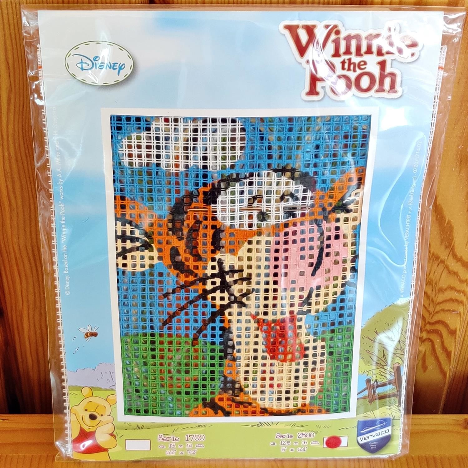 Vervaco 2894 Tiger Etamin Kit Pano Tablo