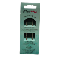 KnitPro Mindful Misinasız Şiş 10 cm 3617X