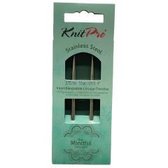 KnitPro Mindful Misinasız Şiş 10 cm 3617X