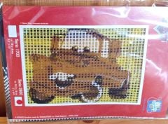 Vervaco 2899 Cars Etamin Kit Pano Tablo